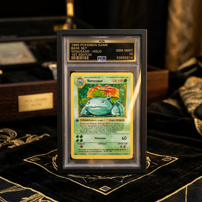 Venusaur Base Set Holo Rare - PSA 10 GEM MINT